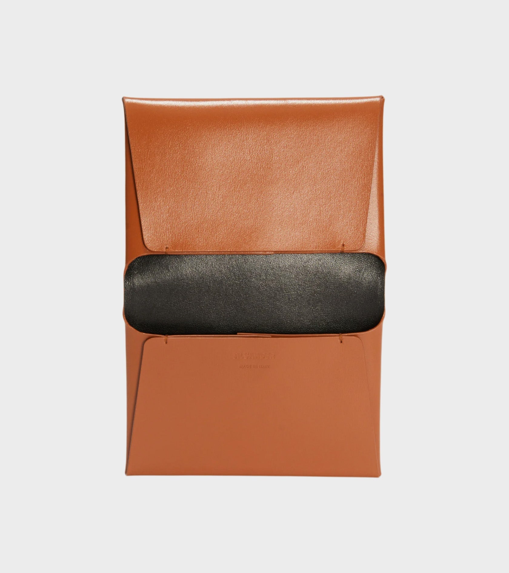 Folded Passport Holder Tan