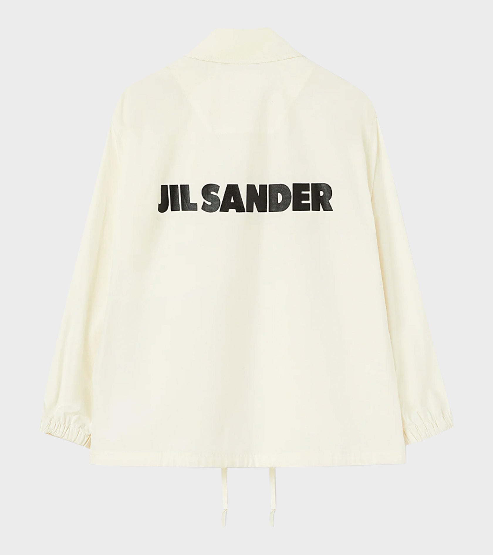 Dry Touch Cotton Poplin Logo Jacket Piuma