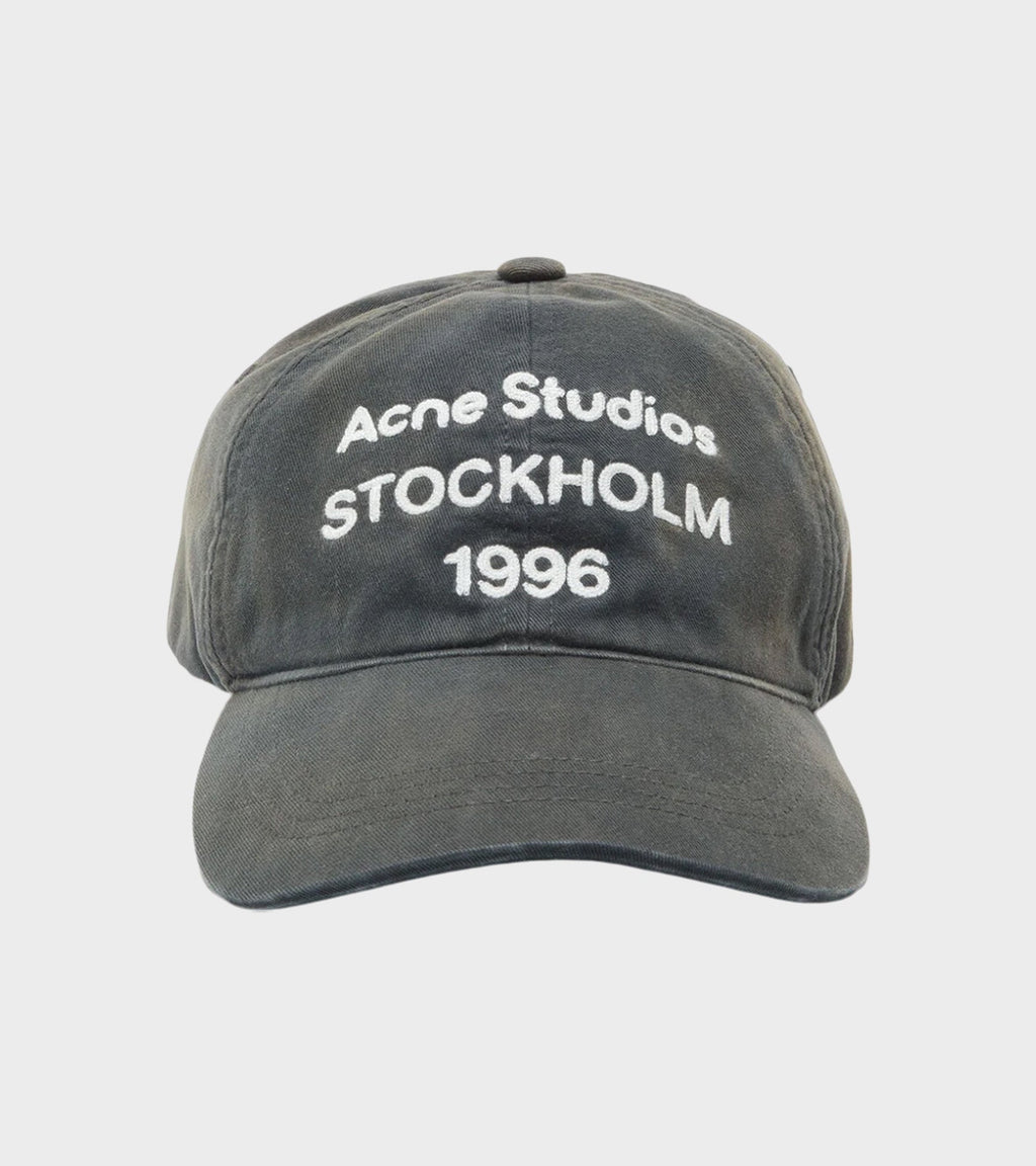 Logo Cap Faded Black