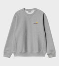 American Script Sweat Grey Heather