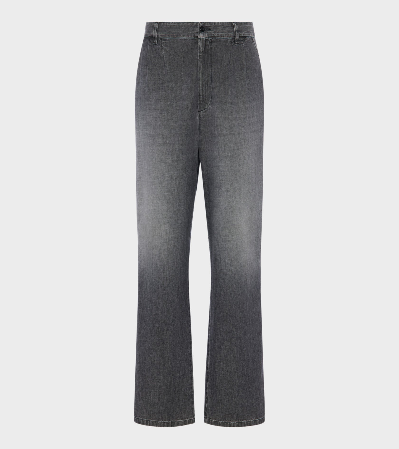 Straight-leg Jeans Black