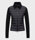 Wool Zip-up Jacket Black