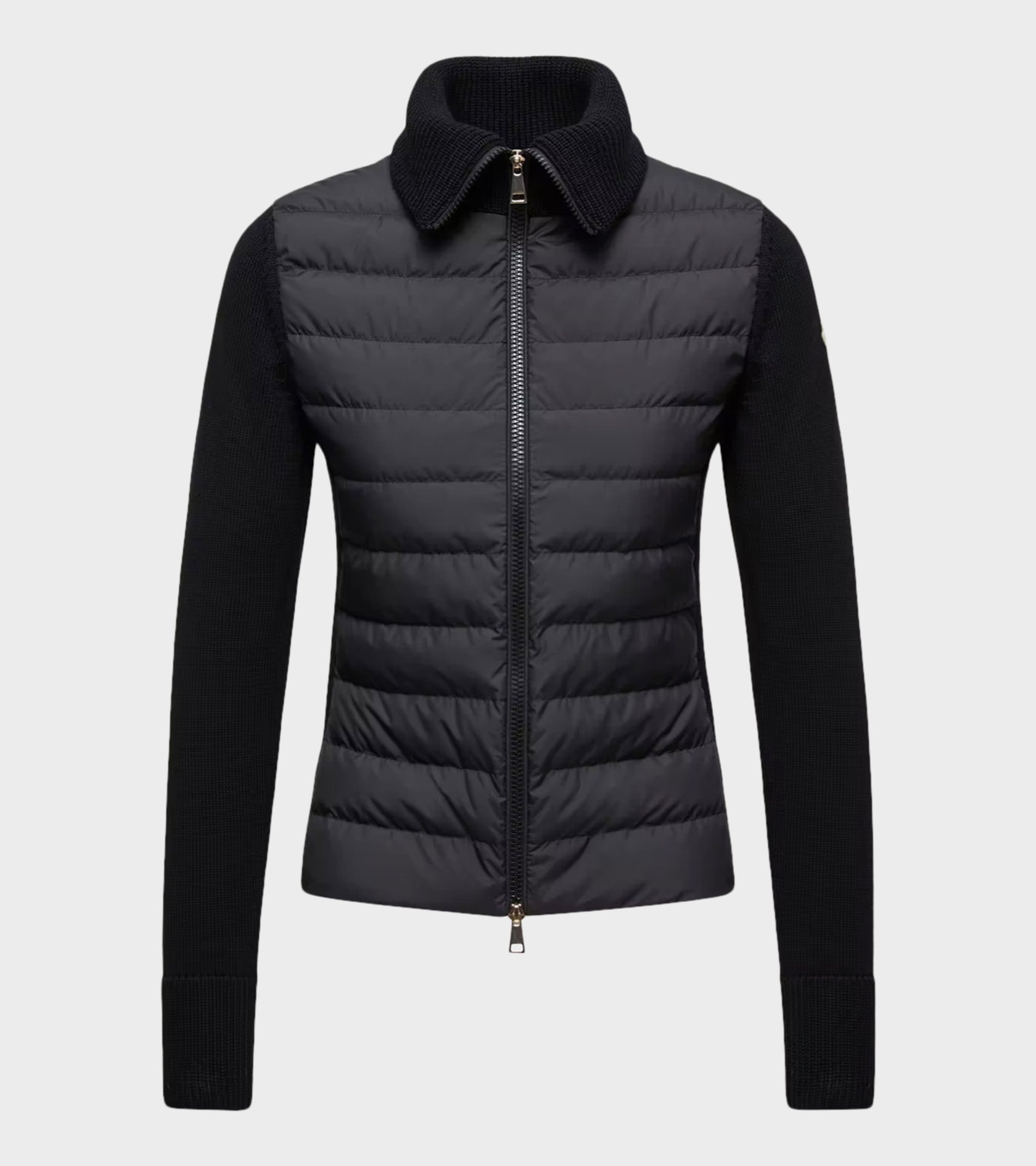 Wool Zip-up Jacket Black