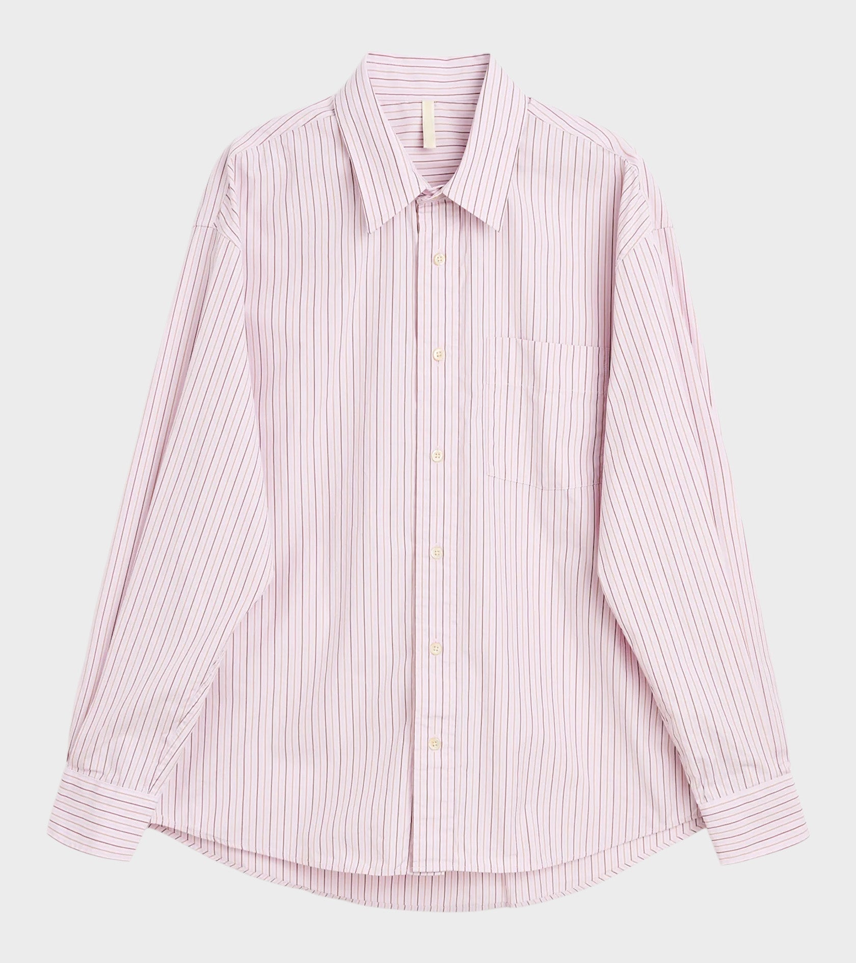 New Base Shirt Pink Stripe