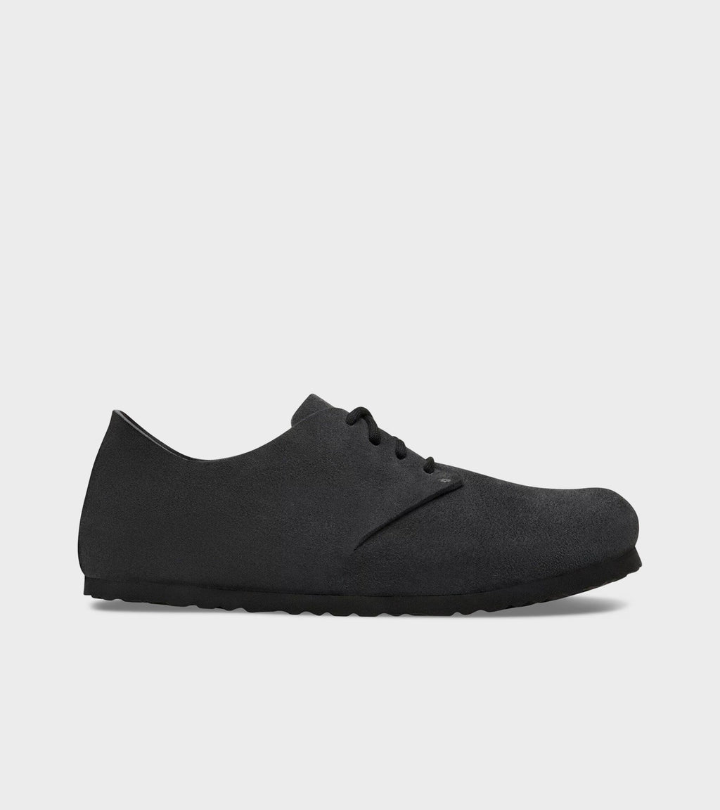Maine Suede Leather Charcoal