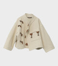 Klippan Boiled Wool Jacket Oatmeal
