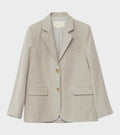 Linen Straight Blazer Nature