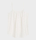 Strap Top Laceflower White