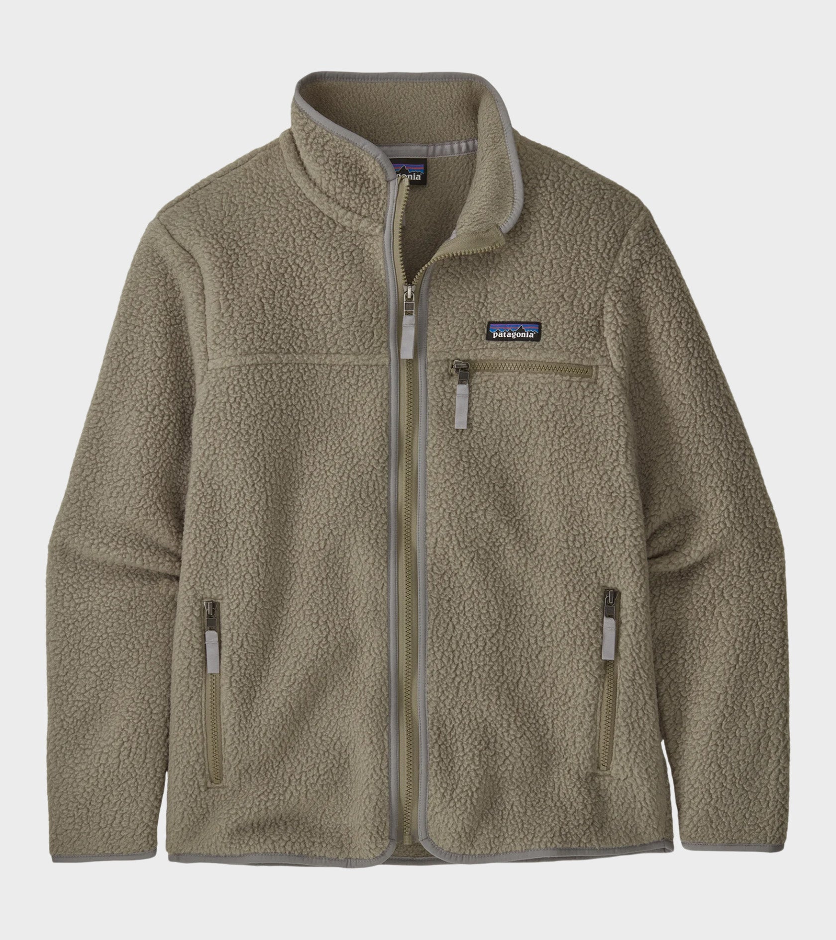 W's Retro Pile Jacket River Rock Green