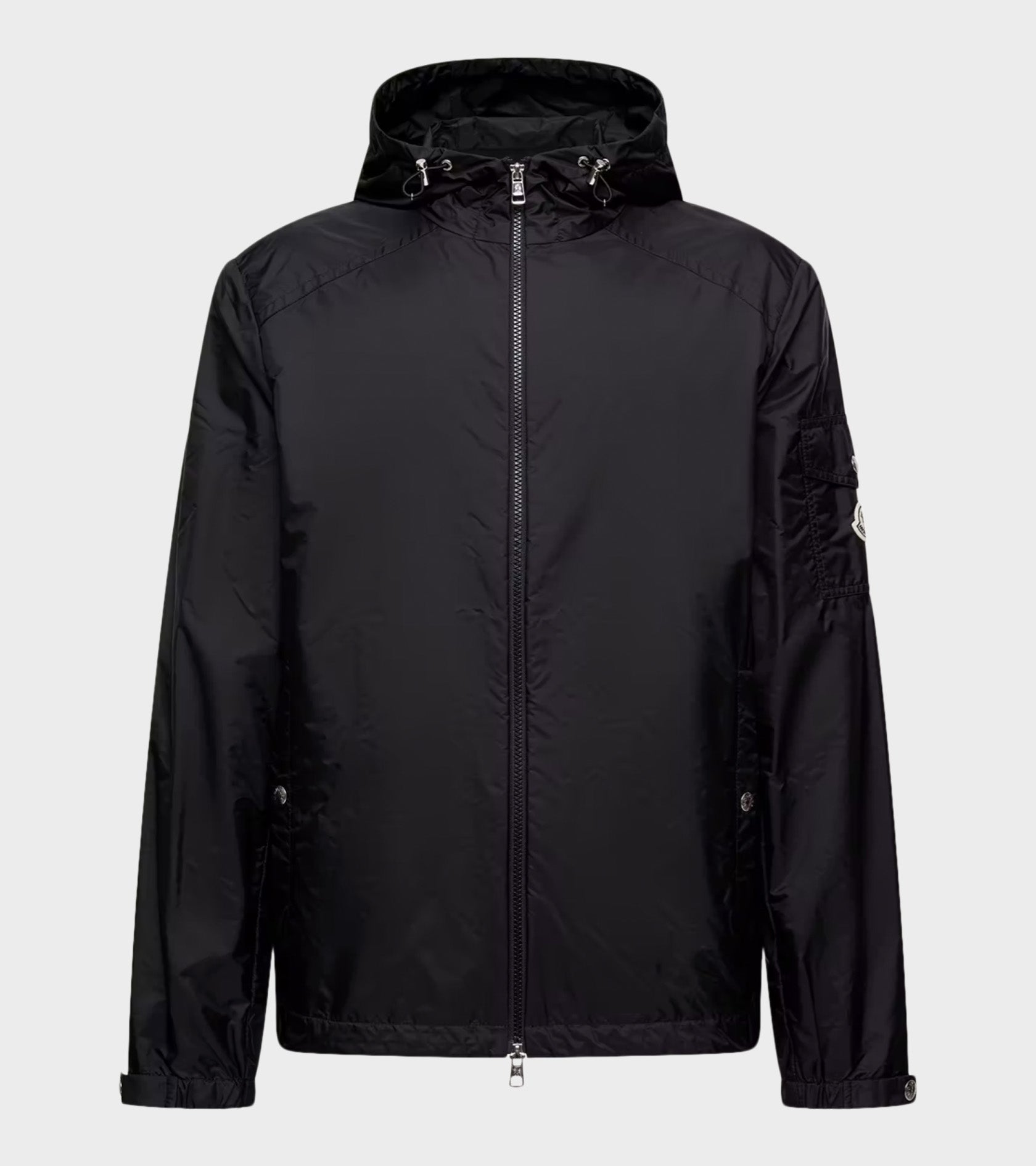 Etiache Hooded Rain Jacket Black