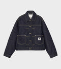 W Belmar Jacket Blue Rinsed