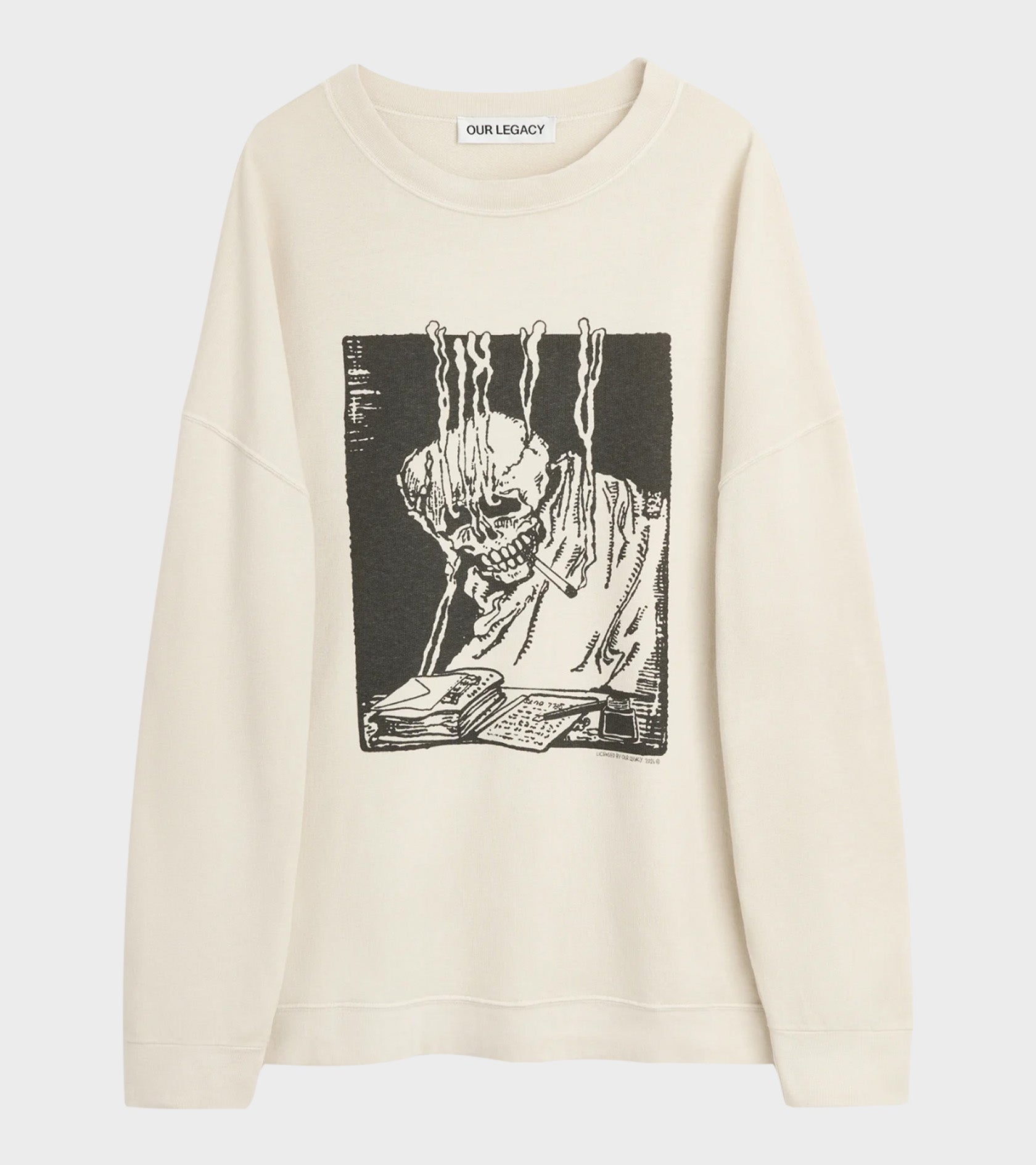 Slack Sweatshirt Angry Fan Mail Print