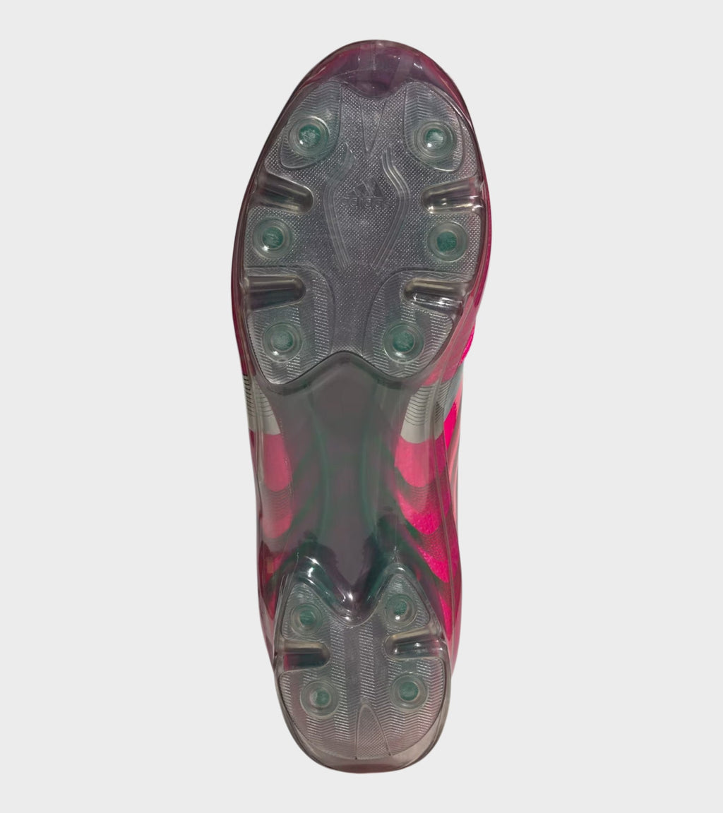 F50 Adiframe W Shock Pink/Bold Green/Silver Metallic