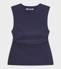 Lay2 Drape Top Mood Indigo