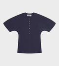 Lay3 Half-sleeve Blouse Mood Indigo