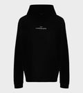 Relaxed Logo Hoodie Black