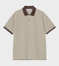 S/S Dion Stripe Polo Wax