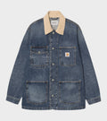 Warren Chore Coat Dark Used Blue/Dusty H Brown