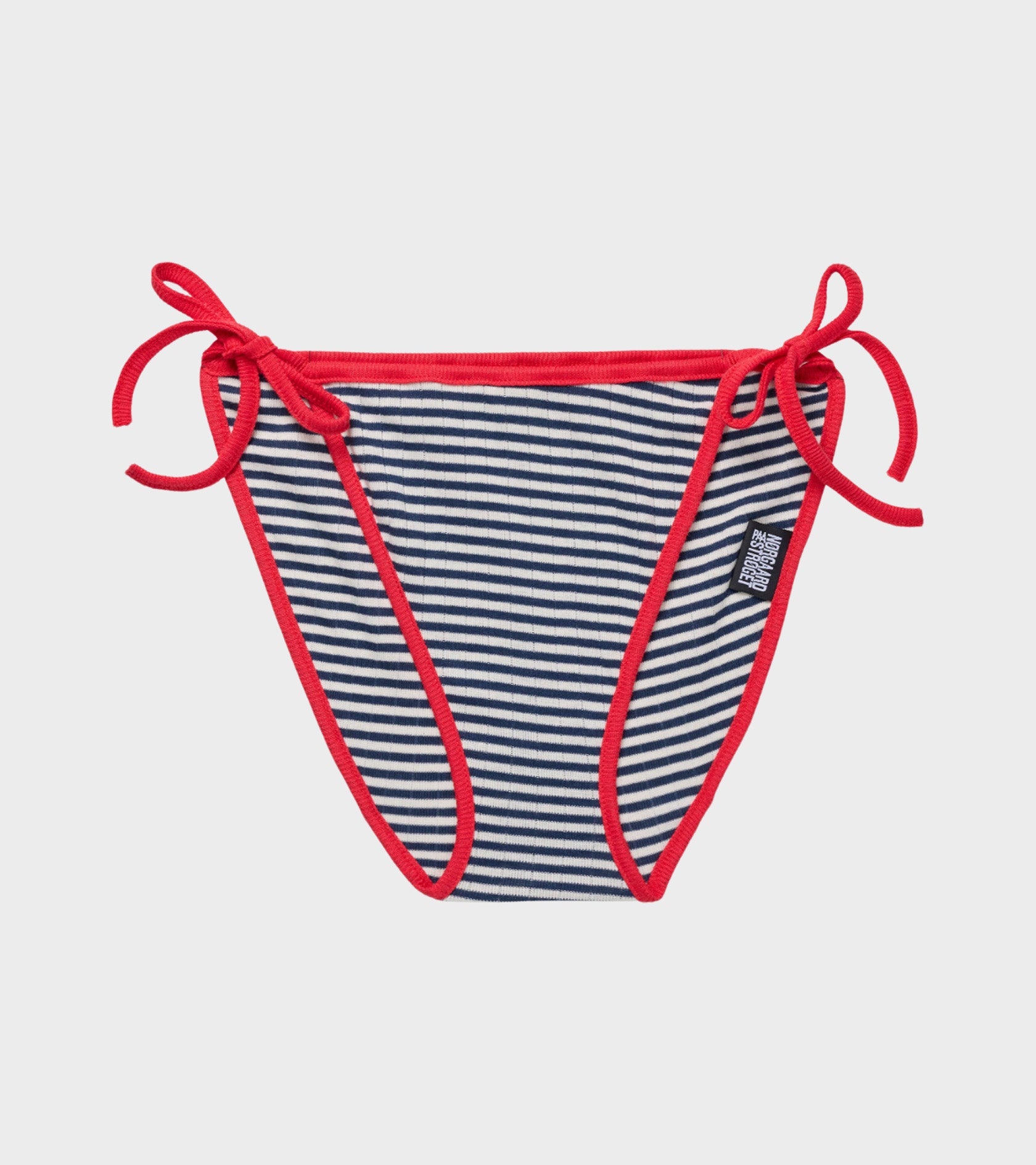 Bikini Bottom Marine/Ecru/Red