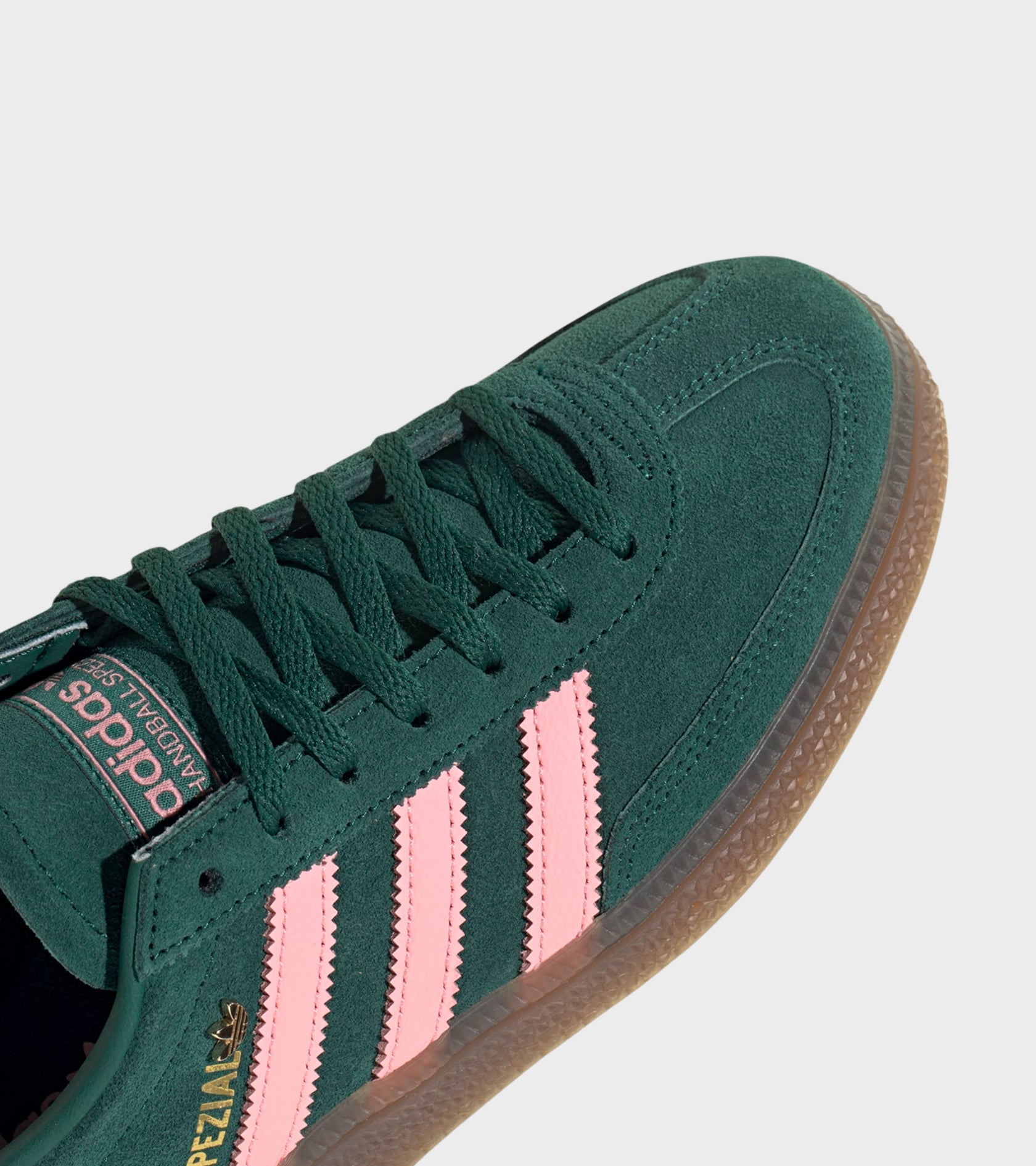 Handball Spezial W Collegiate Green/Pink Spark/Gold Metallic