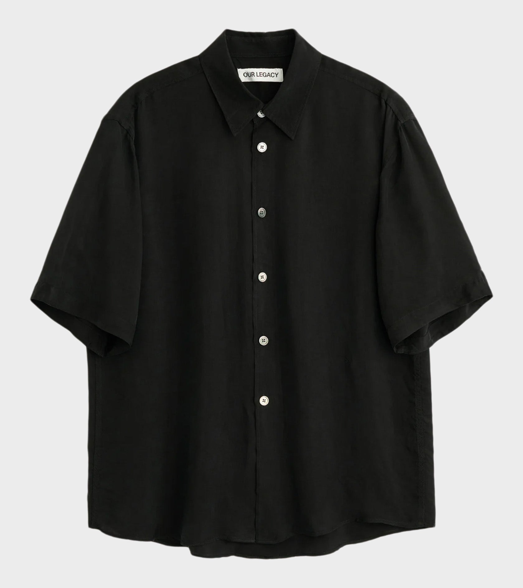 Beyond Shirt Shortsleeve Char Black Dustveil Cupro