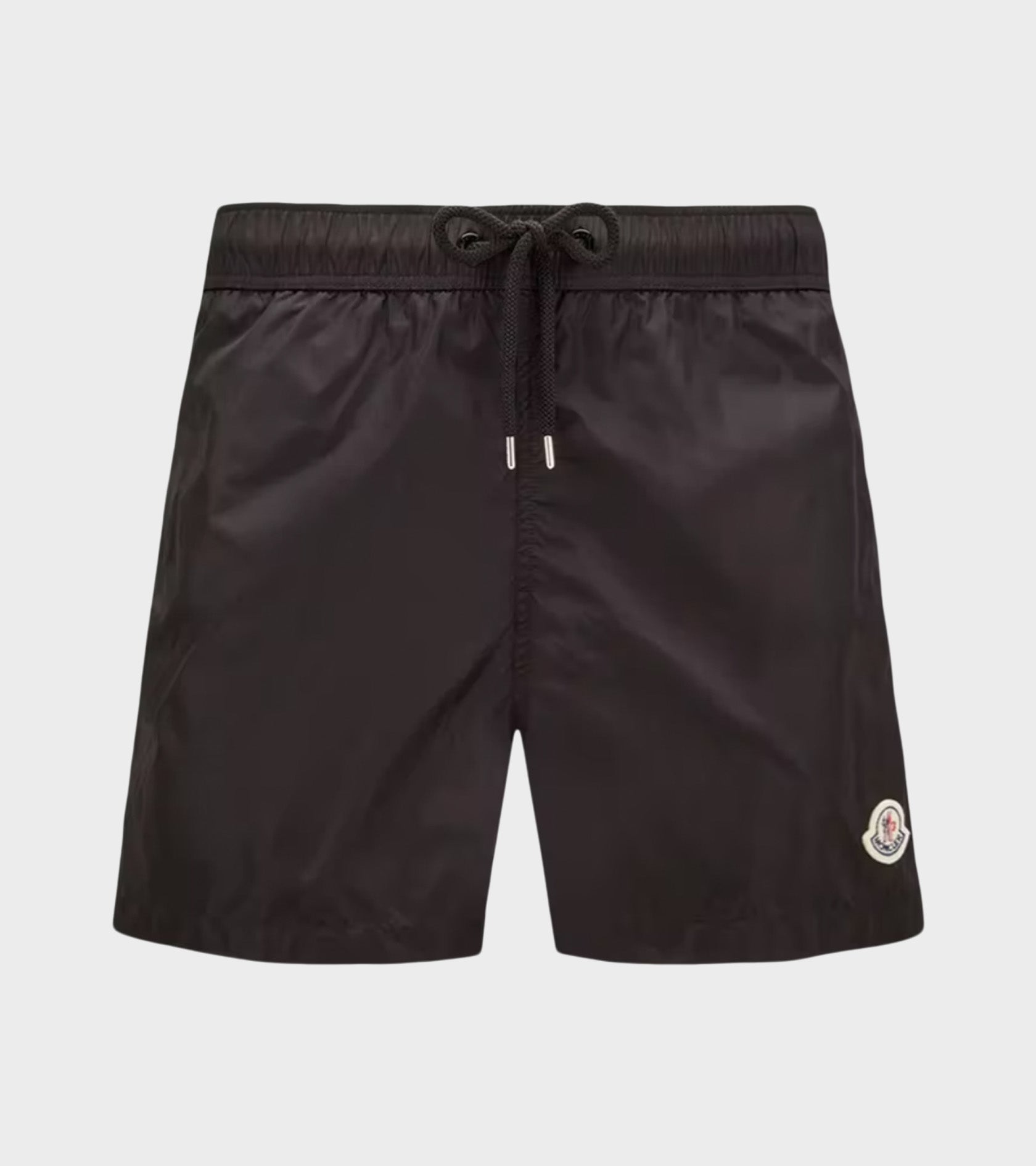 Logo Patch Swim Shorts Black