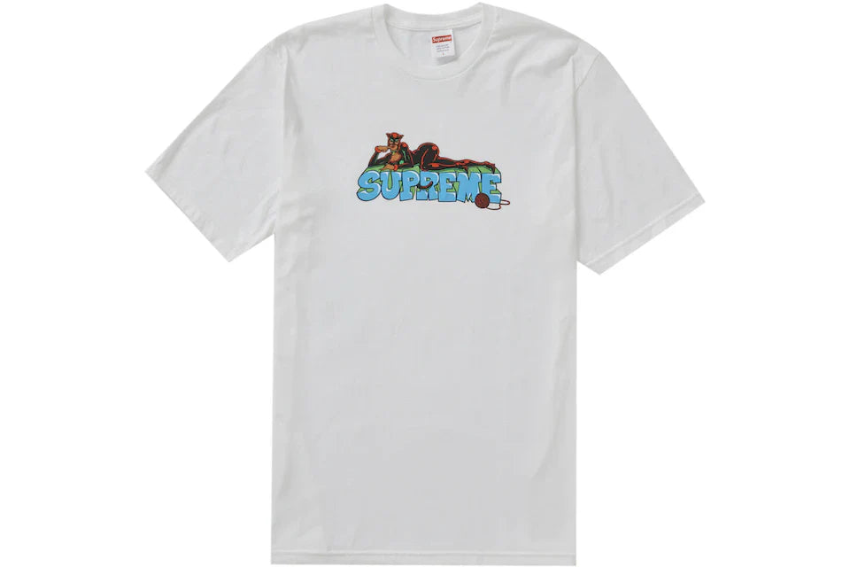 SUPREME CATWOMAN TEE WHITE