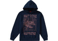 DOVES HOODED SWEATSHIRT NAVY
