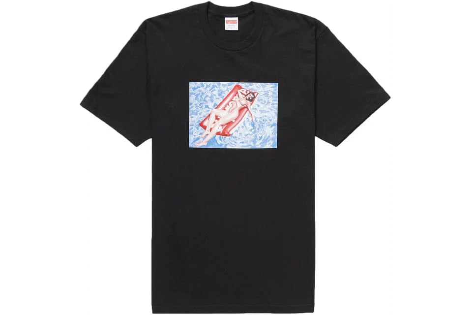 SUPREME FLOAT TEE BLACK