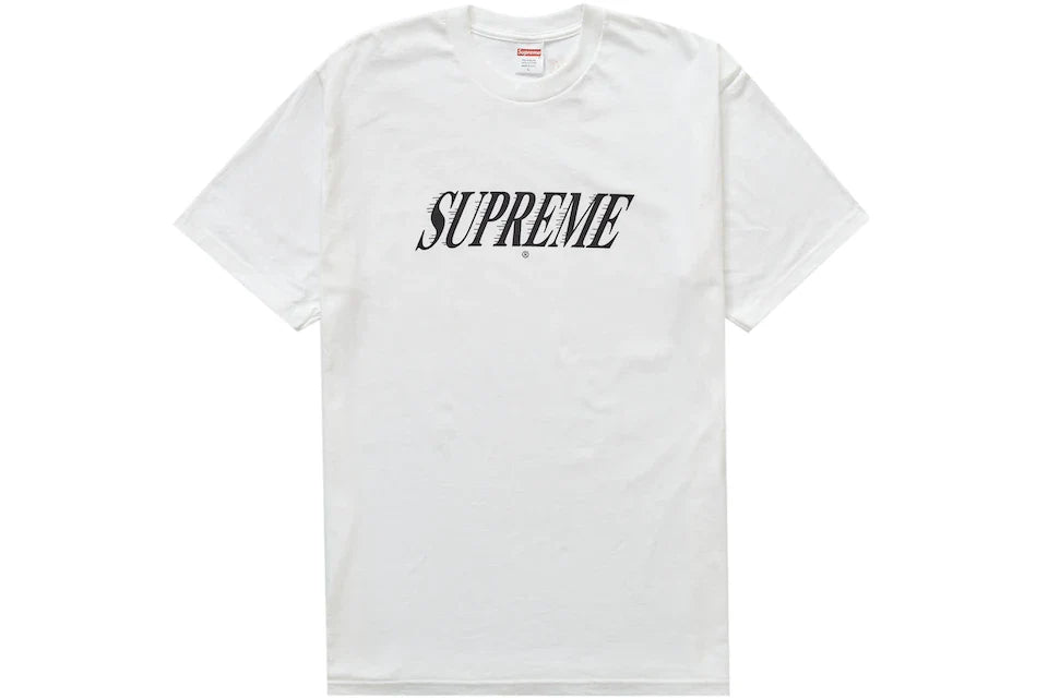 SUPREME SLAP SHOT TEE WHITE