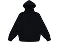 STUDDED HOODED SWEATSHIRT BLACK