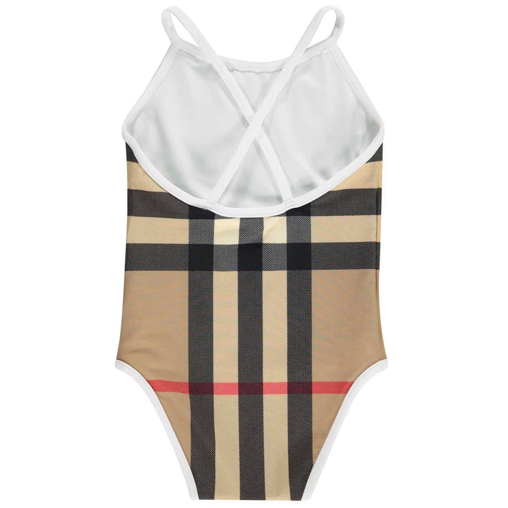 Girls Burberry House Check Costume