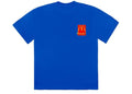 TRAVIS SCOTT X MCDONALD'S ACTION FIGURE SERIES III T-SHIRT BLUE
