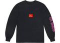 TRAVIS SCOTT X MCDONALD'S ACTION FIGURE SPACE LONG SLEEVE BLACK