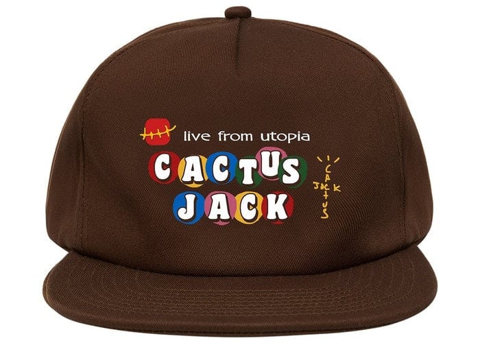 TRAVIS SCOTT X MCDONALD'S CJ LIVE FROM UTOPIA HAT BROWN