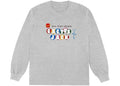 TRAVIS SCOTT X MCDONALD'S CJ LIVE FROM UTOPIA LONG SLEEVE GREY
