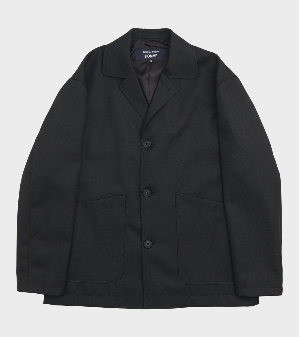 Wool Blazer Black