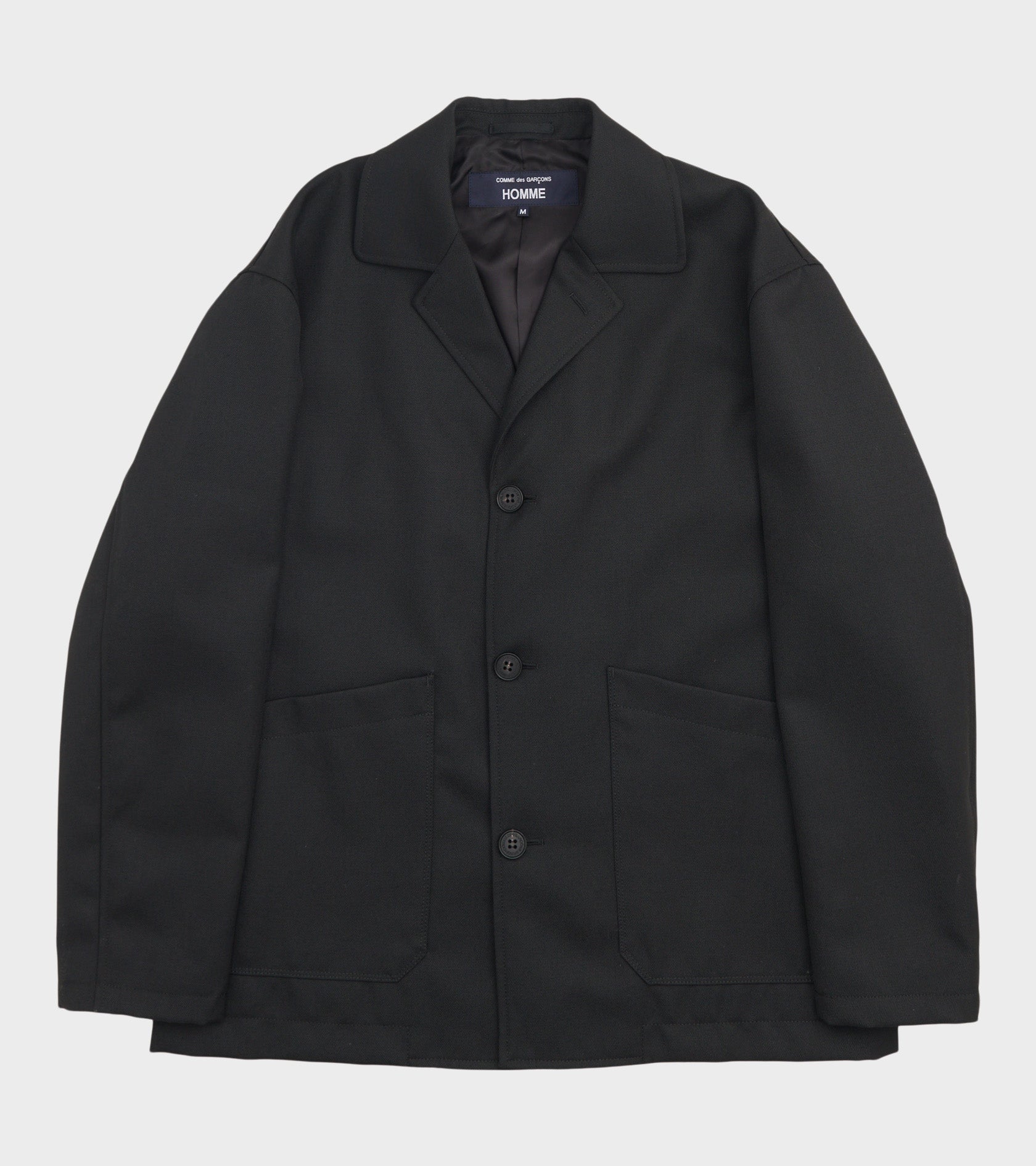 Wool Blazer Black