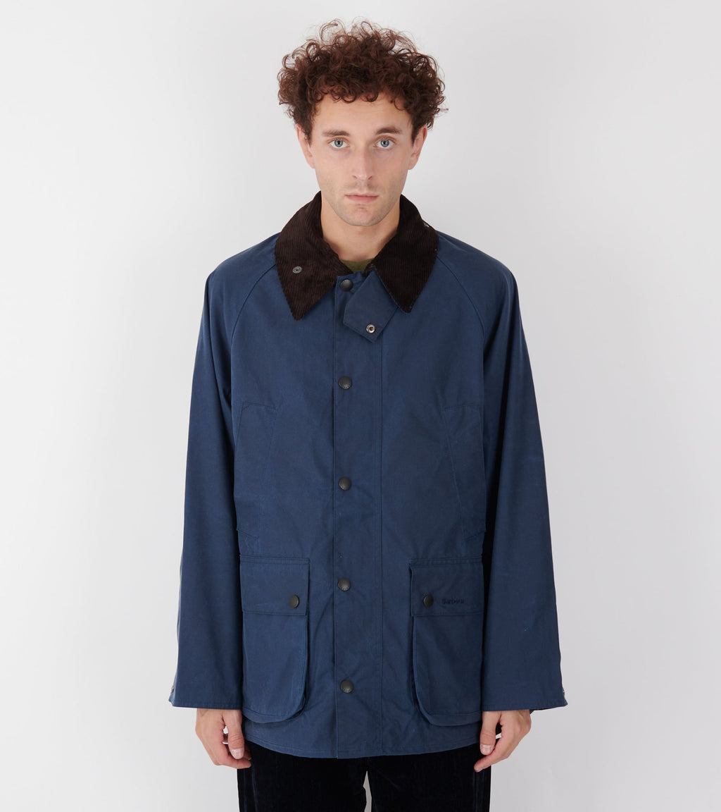 Classic Bedale Waxed Jacket Bright Blue