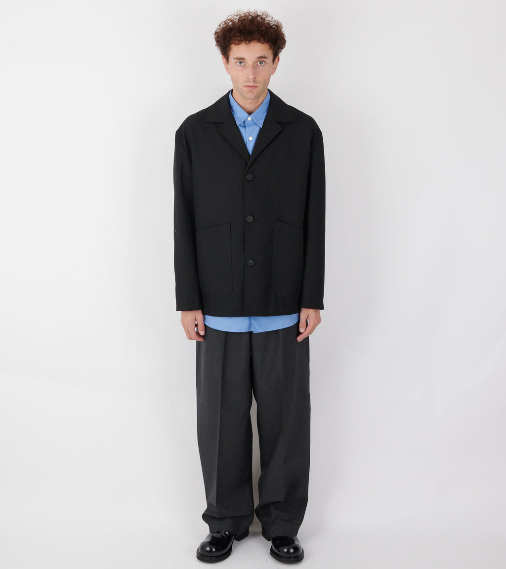 Wool Blazer Black