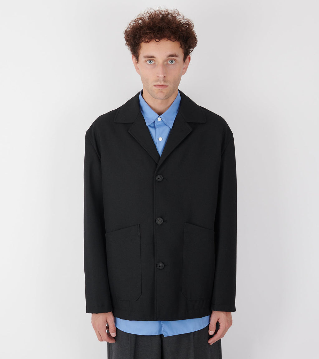 Wool Blazer Black