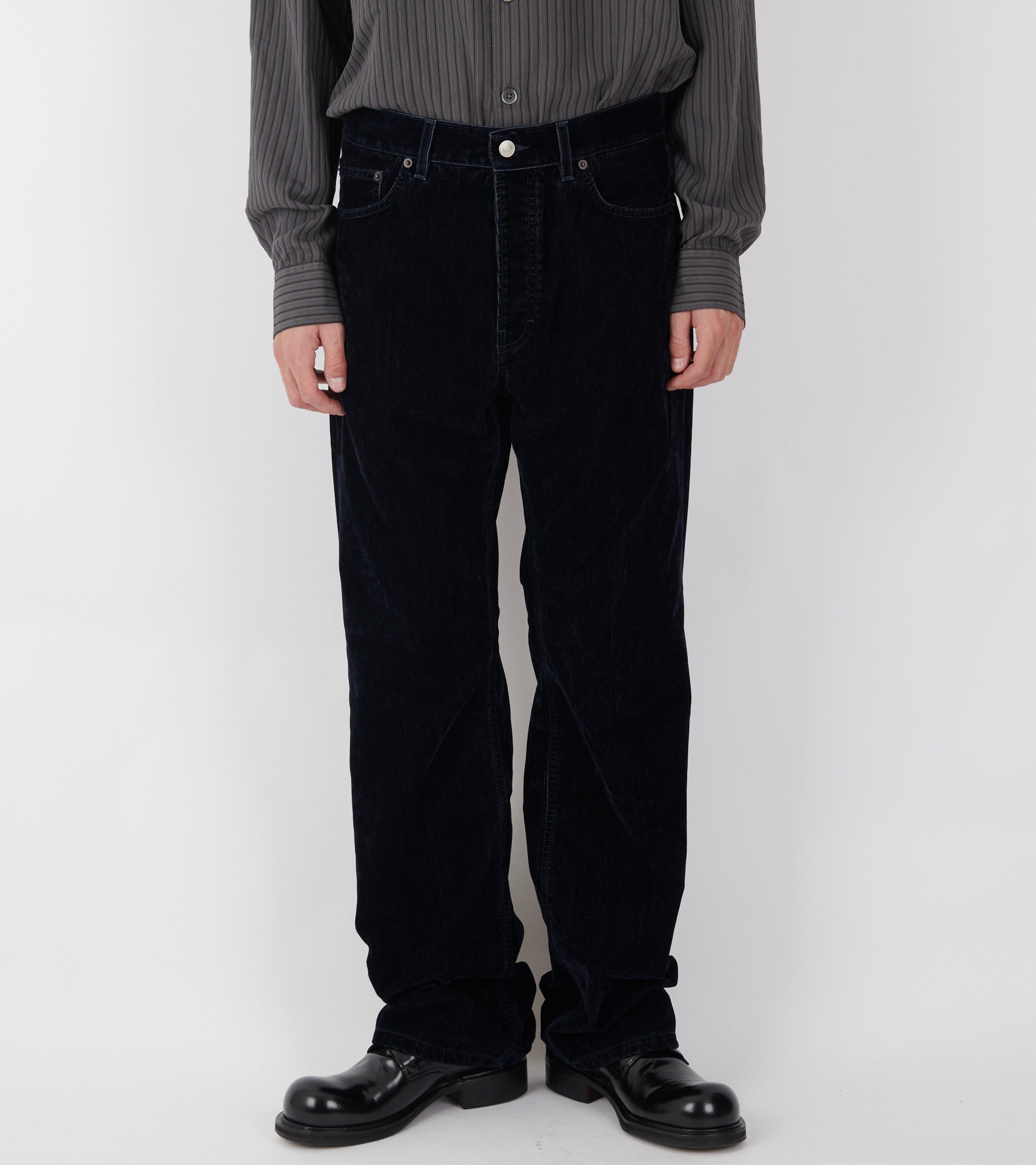 Vega Corduroy Pants Blue Flock Corduroy