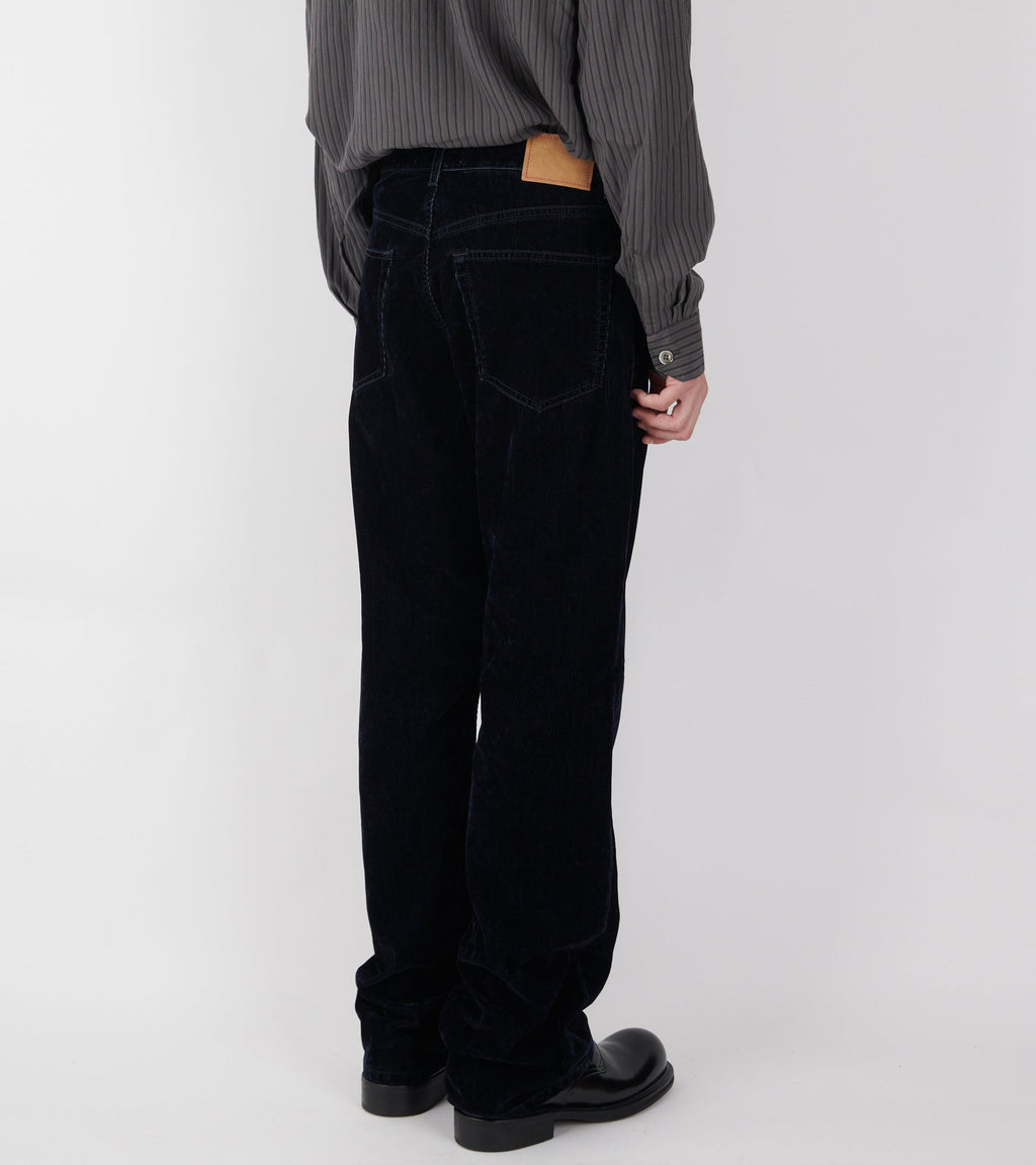 Vega Corduroy Pants Blue Flock Corduroy