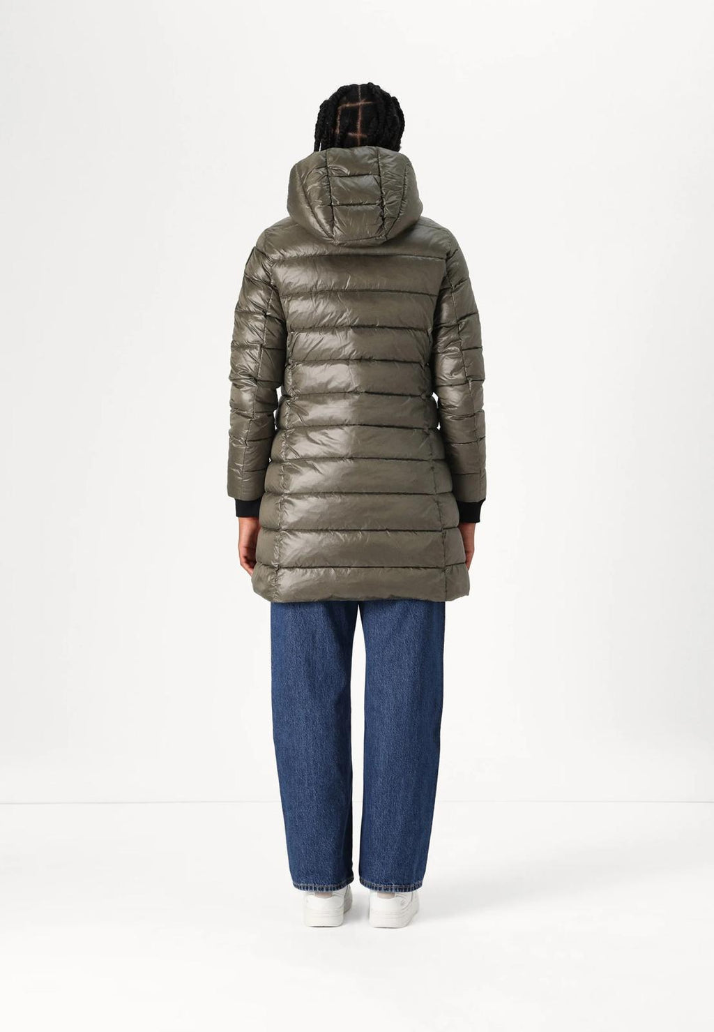 GIUBBINO BLAUER LUNGO DONNA VERDE SCURO