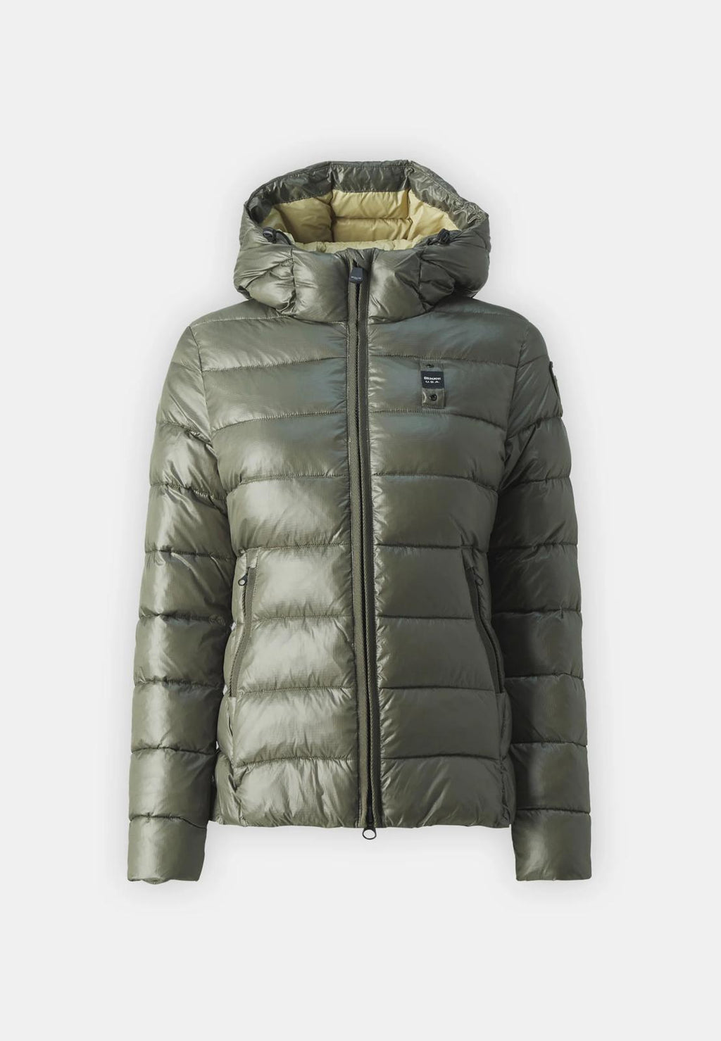 GIUBBINO BLAUER DONNA VERDE CORTO