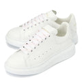 SCARPA MCQUEEN BIANCA LACCIO ROSA