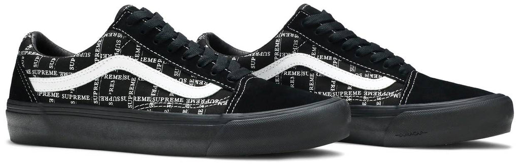 VANS X SUPREME OLD SKOOL PRO BLACK