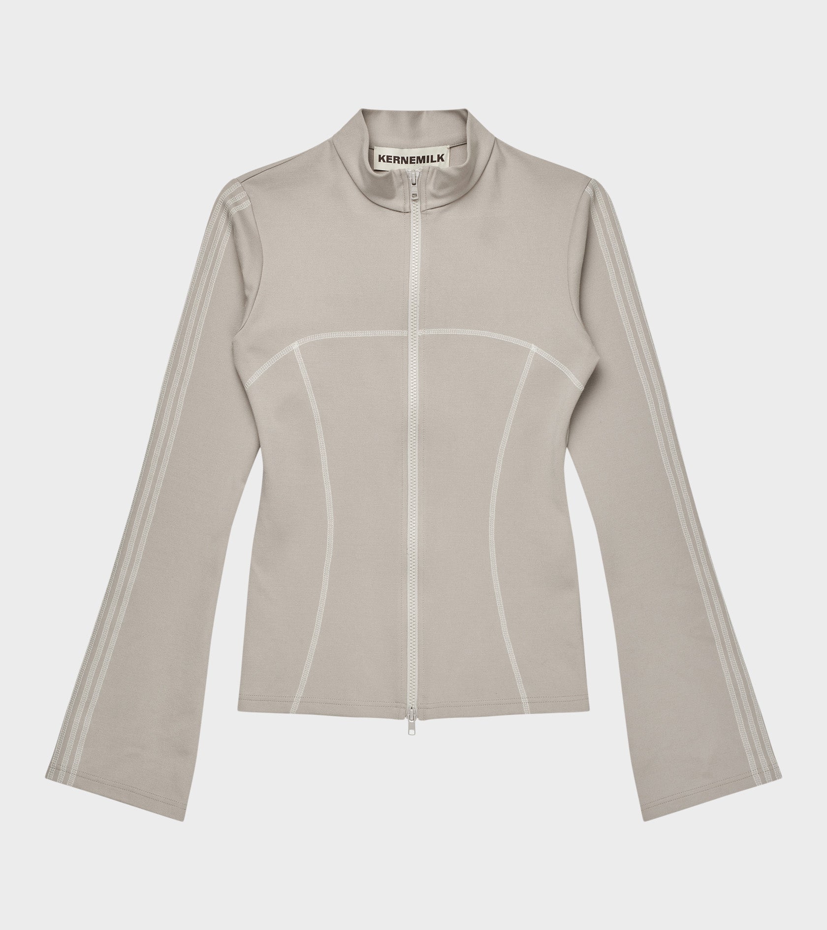 Zoe Track Blouse Beige