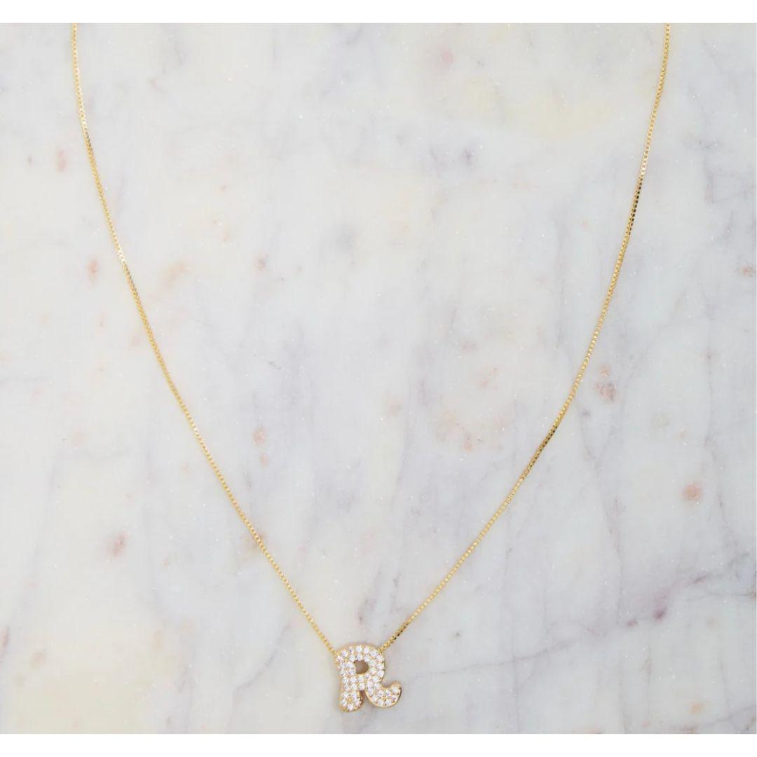 EVERYDAY INITIAL NECKLACE GOLD