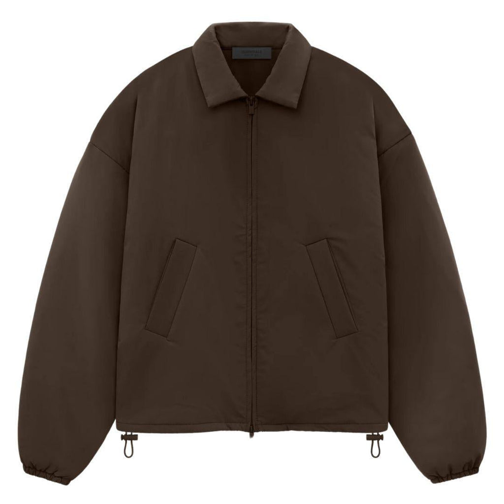 ESSENTIALS FOG NYLON SHELL BOMBER WOOD (W)